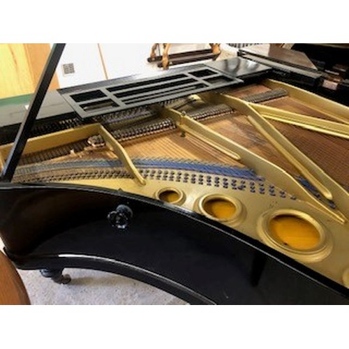 577 - Bluthner ebonised grand piano, length 150cm, width 175cm, height 99cmIvory exemption certificate DVP... 