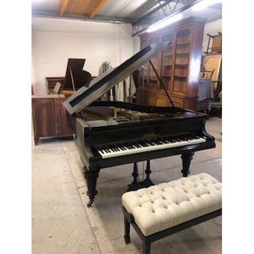 577 - Bluthner ebonised grand piano, length 150cm, width 175cm, height 99cmIvory exemption certificate DVP... 