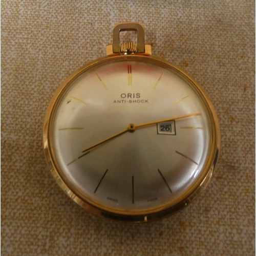 Oris anti shock online pocket watch