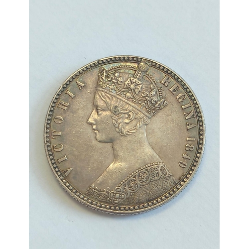 172 - United Kingdom. Victoria 1849 silver 