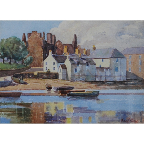 316 - George J King (British)Kirkcudbright 1953Signed, watercolour, 23.5cm x 32.5cm.... 