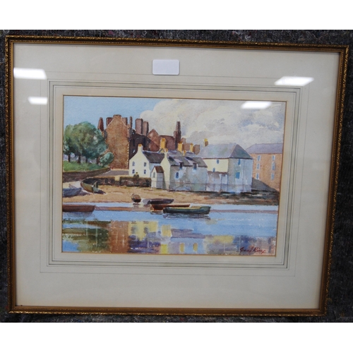 316 - George J King (British)Kirkcudbright 1953Signed, watercolour, 23.5cm x 32.5cm.... 