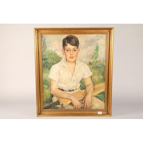 406 - Joseph Oppenheimer R.P. (1876-1966) ARR Gilt framed oil on canvas - signed and dated 1941 'The Young... 