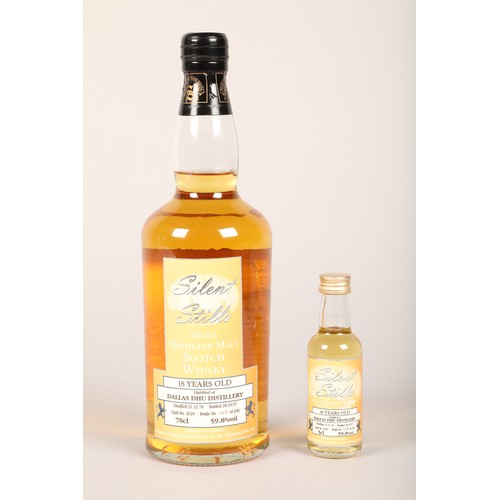 294 - Dallas Dhu Silent Stills. 18 year old, 70 cl  59.8 % vol.