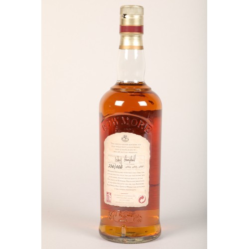 264 - Limited edition 1972 27 year old Bowmore single malt whisky, bottle No236/466 cask No 4864 4865 4866... 