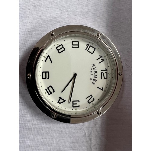 Hermes best sale wall clock