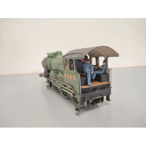 149 - Martin Brooker and John Standing ACME 7mm O gauge kit-built brass locomotive model of a L.N.E.R B12 ... 