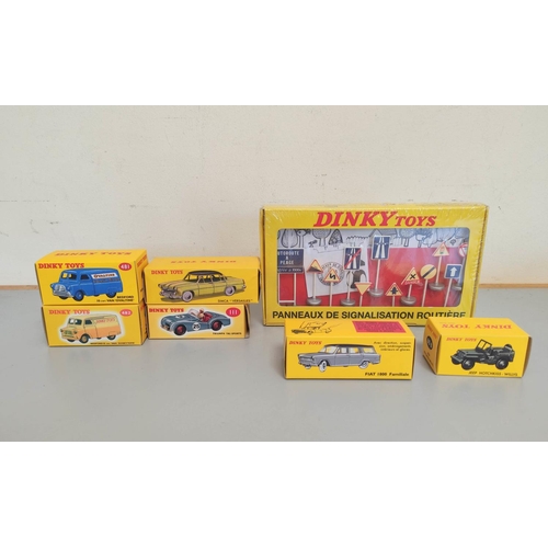 7 - Dinky Atlas Editions: Lot comprising of twenty one boxed model vehicles to include Fiat 600D 520, Op... 