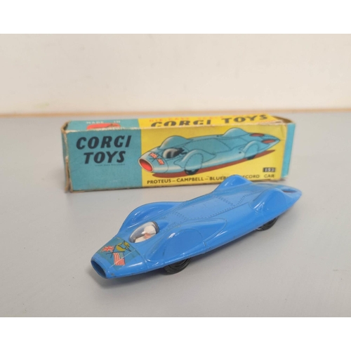 11 - Corgi Toys. Die cast vehicles to include two Campbell 