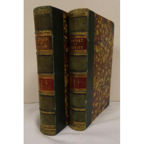 75 - TATE GEORGE.  The History of the Borough, Castle & Barony of Alnwick. 2 vols. Eng. fro... 