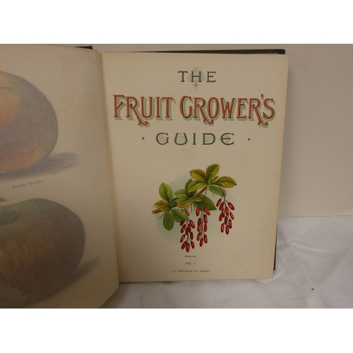 77 - WRIGHT JOHN.  The Fruit Grower's Guide. 6 vols. Chromolitho frontis, title & good plat... 