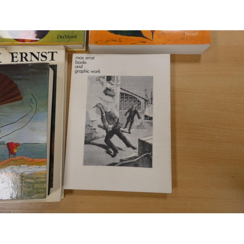 81 - ERNST MAX.  7 various illus. vols. re. Max Ernst & his work.