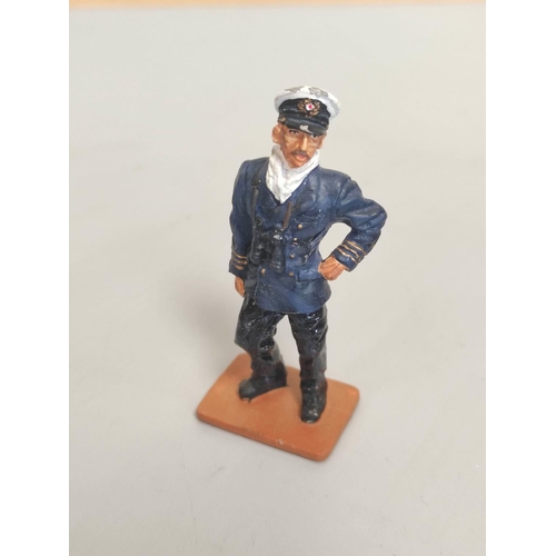 25 - Del Prado 1:32 scale figures relating to WW1 infantry comprosong of Cpl Rifle Brigade 1914, U-Boat O... 