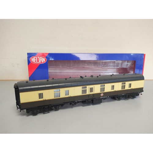 153 - Heljan. 0 Gauge BR (WR) chocolate and cream Mk 1 Coach, 4953 BG Full Brake W80734, in original windo... 