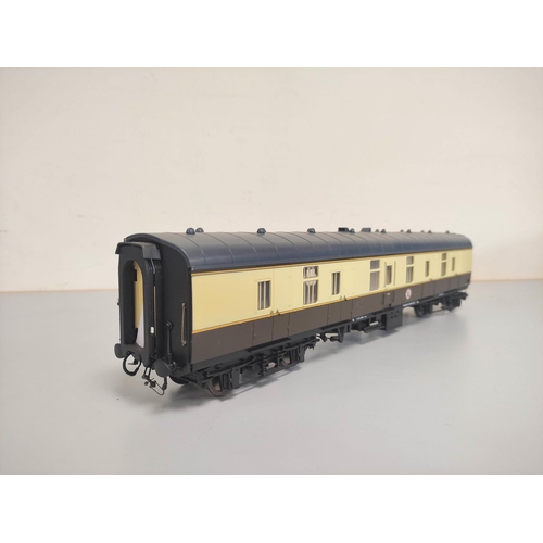 153 - Heljan. 0 Gauge BR (WR) chocolate and cream Mk 1 Coach, 4953 BG Full Brake W80734, in original windo... 