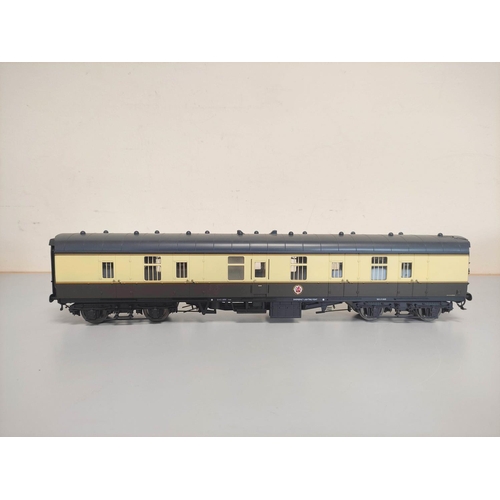 153 - Heljan. 0 Gauge BR (WR) chocolate and cream Mk 1 Coach, 4953 BG Full Brake W80734, in original windo... 