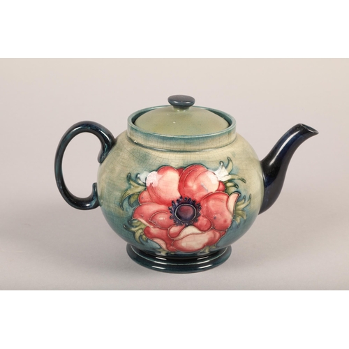 151 - Moorcroft Teapot with restored lid