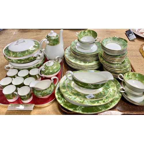 208 - Large quantity of Aynsley 'Oynx' Dinner and coffee set