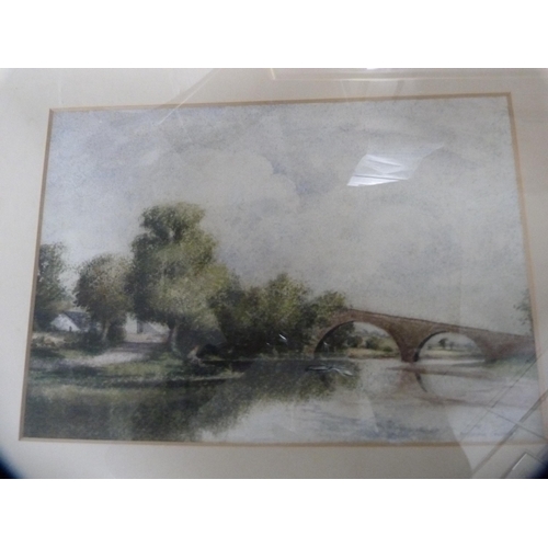 147 - Group of pictures to include a watercolour by J Dempsey, 'Near Whitburn, West Lothian', another wate... 