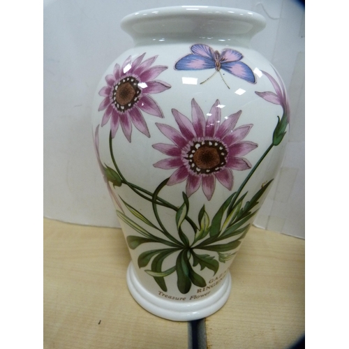 15 - Two Portmeirion jardinieres and a similar 'Botanic Garden' vase.  (3)