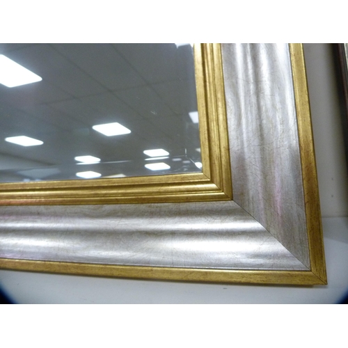 191 - Large modern wall mirror.