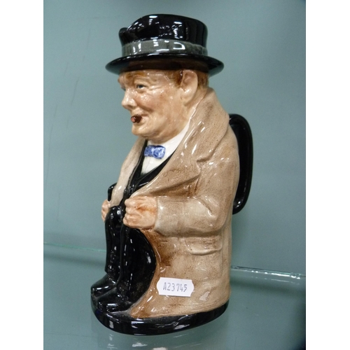 240 - Royal Doulton toby jug, 'Winston Churchill'.