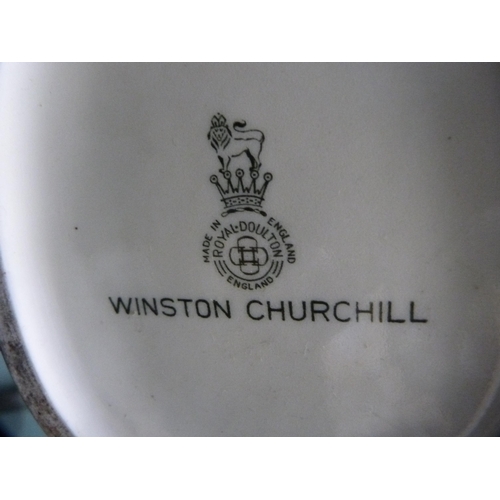 240 - Royal Doulton toby jug, 'Winston Churchill'.