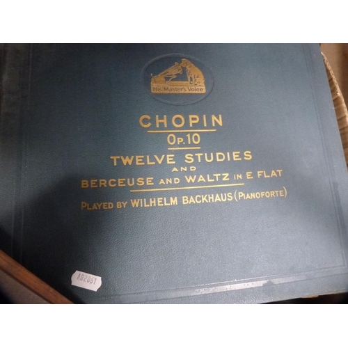 27 - Interesting collection of classical 78rpm records including HMV, Columbia and Parlophone.