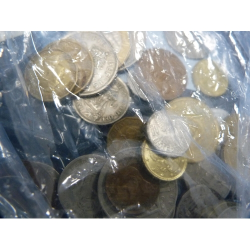 295 - Group of world coinage, and world and British banknotes.