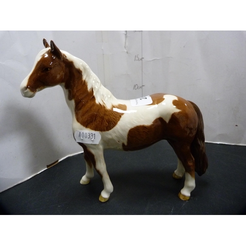 296 - Beswick model of a Pinto pony.