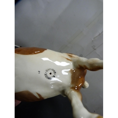 296 - Beswick model of a Pinto pony.