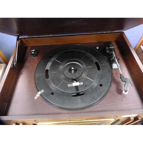 308 - Reproduction gramophone-style record player.