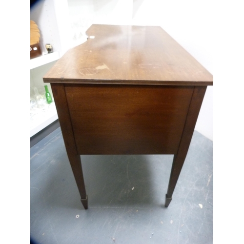 327 - Mahogany desk.