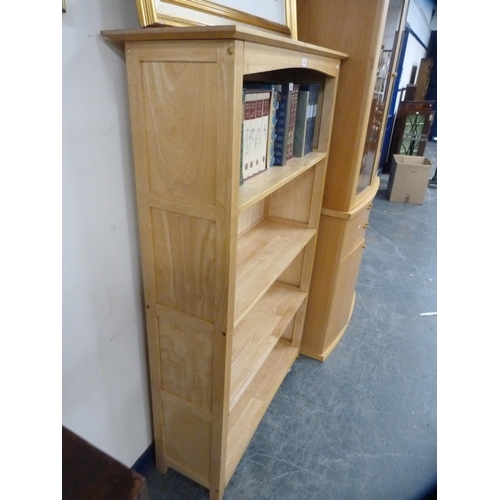 388 - Modern open bookcase.