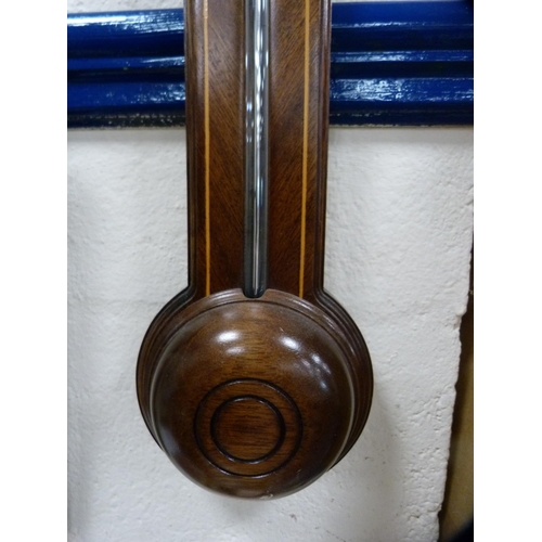 49 - Georgian-style stick barometer.