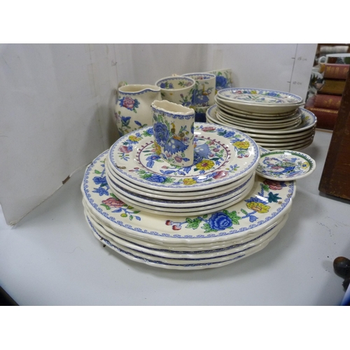 76 - Collection of Mason's 'Regency' tea and dinnerwares including jug, plates etc.