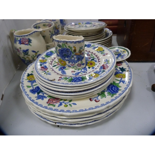 76 - Collection of Mason's 'Regency' tea and dinnerwares including jug, plates etc.