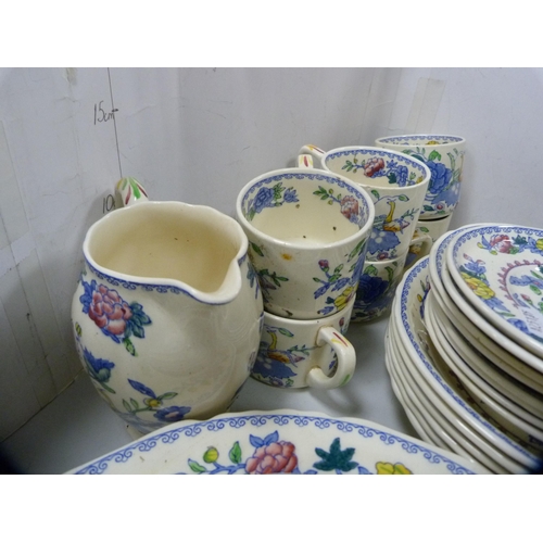 76 - Collection of Mason's 'Regency' tea and dinnerwares including jug, plates etc.