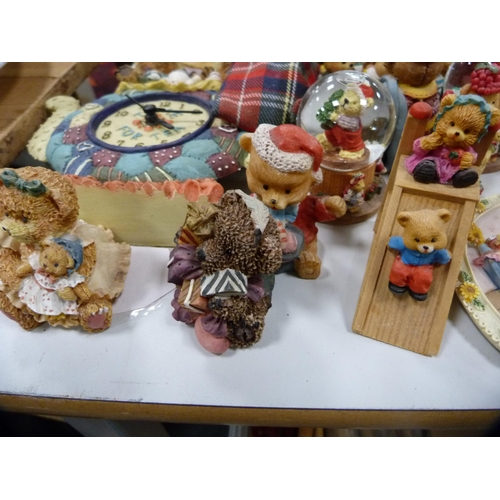 79A - Collection of Treasured Teddies and other figures.