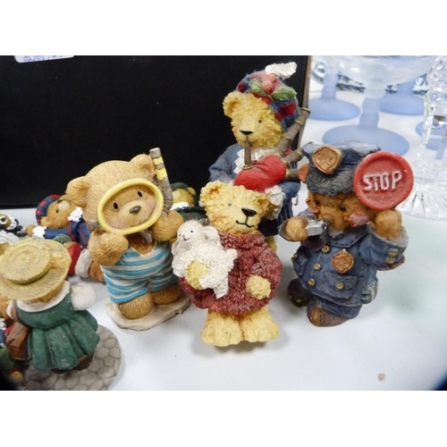 79A - Collection of Treasured Teddies and other figures.