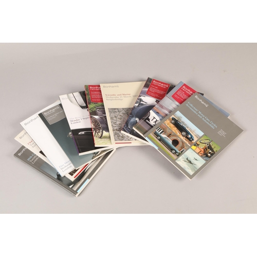 367 - Quantity of Bonhams catalogues including Savoy sale, Collectors Motor cars, Jewellery, Motorbikes, A... 