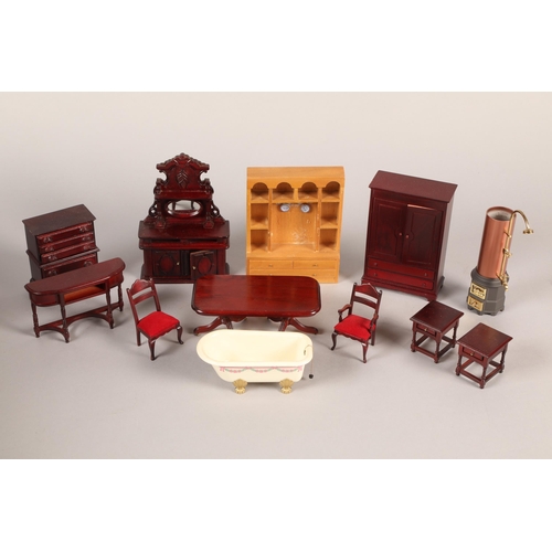 368 - Quantity of dolls house furniture