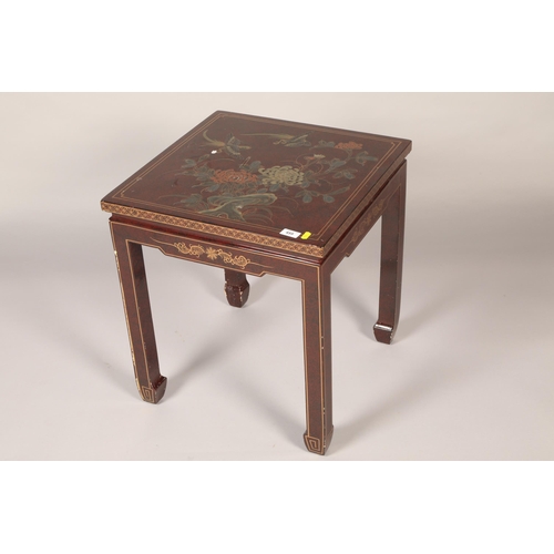 455 - Pair of japanese lacqued tables 