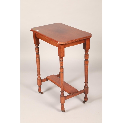 465 - Mahogany side table