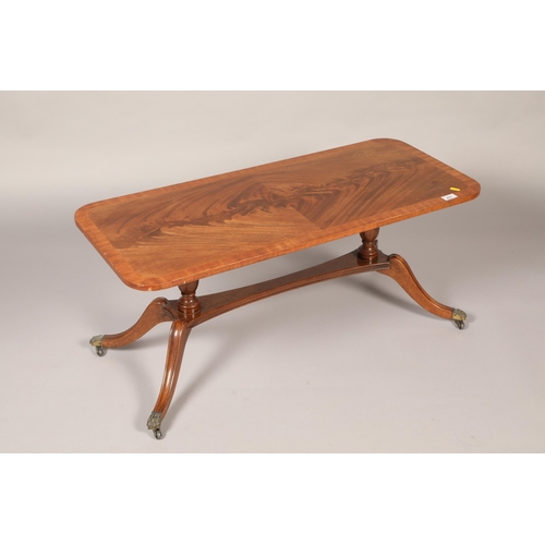 471 - Mahogany lounge table