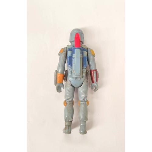 240A - Star Wars - 1979 CPG Boba Fett action figure with red back rocket.