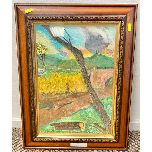 334 - Eight various copies of impressionist paintings on board in frames (8)