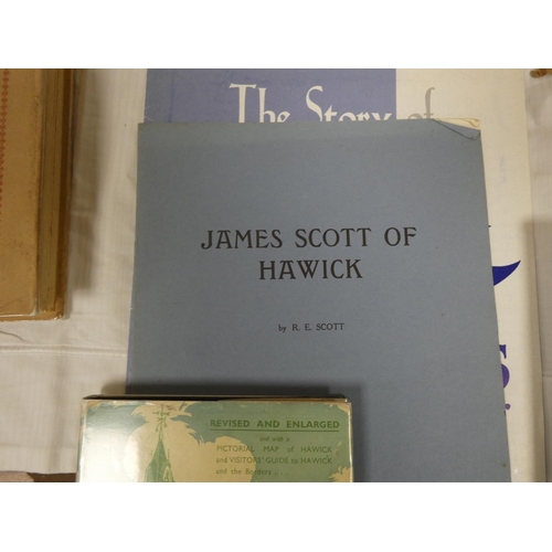 110 - ROBSON W. S.  Hawick Place Names. Illus. Orig. cloth. Hawick, 1947; also Hawick & the ... 