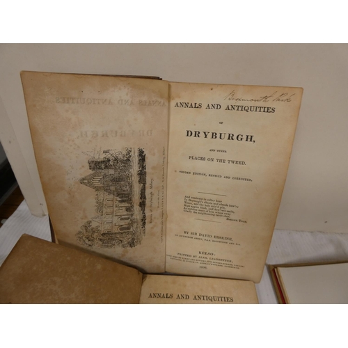 128 - ERSKINE SIR DAVID.  Annals & Antiquities of Dryburgh & Other Places on the Tweed. ... 