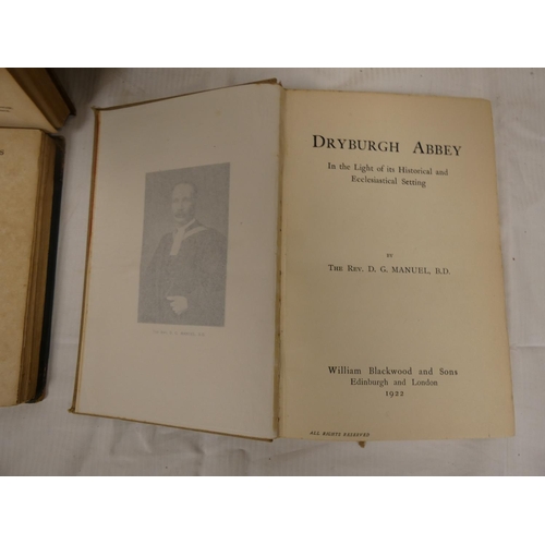 128 - ERSKINE SIR DAVID.  Annals & Antiquities of Dryburgh & Other Places on the Tweed. ... 